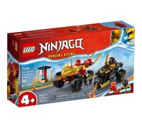 LEGO 71789 Battaglia su auto e moto di Kai e Ras