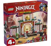 Lego ninjago 71831 tempio dello spinjitzu ninja - set giocattolo con 4 minifigure, drago, armi e accessori, giochi bambini 4+