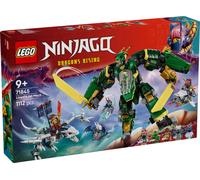 LEGO NINJAGO 2in1 Jet Mech di Lloyd - Action Figure Trasformabile in Aereo Giocattolo - 5 Minifigure, una Moto e un Drago Spettro - Regalo per Bambini da 9 Anni Fan di La Rivolta dei Draghi - 71845