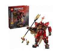 LEGO Ninjago Mech Cavaliere del Fuoco Giocattolo - Set da Monstrosity con Action Figure Robot Snodabile, 2 Minifigure e Mostro Marino su Espositore - Regalo di Compleanno per Bambini 14+ Anni - 71846