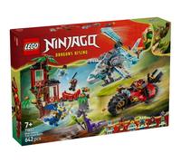 LEGO 71857 Ninjago - Battaglia alla casa sull’albero con veicolo Ninja LEGO
