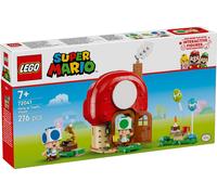LEGO Super Mario Festa a Casa di Toad Giocattolo - Set Interattivo con 2 Figure, Cucina, Camera da Letto e Tavolo da Picnic - Regalo da Gaming per Bambini e Bambine da 7 Anni in su - 72041