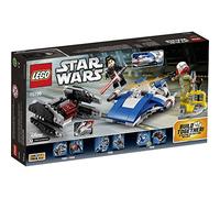 LEGO 75196 Star Wars TM A-Wing contro Microfighter TIE Silencer