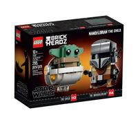 LEGO BRICKHEADZ 75317 - STAR WARS: IL MANDALORIANO E IL BAMBINO