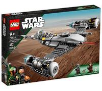 lego star wars - starfighter n-1 del mandaloriano - lego 75325 set con personaggi baby yoda e droid anni 9+