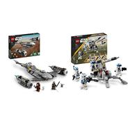 LEGO 75325 Star Wars The Mandalorian's N-1 Starfighter Building Toy & 75345 Star