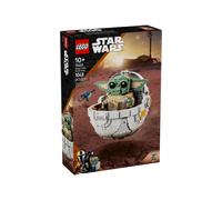 LEGO Star Wars: The Mandalorian Grogu met zweefkinderwagen, bouwbare figuur, leu