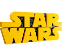 LEGO Star Wars 75407 Logo Star Wars in Mattoncini - Set di Costruzioni per Adulti Fai-da-Te - Kit di Modellismo da Collezione dalla Cultura Pop - Gadget da Esposizione per Casa o Ufficio - Idea Regalo