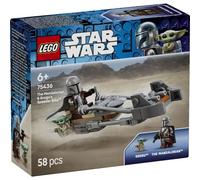 LEGO® Star Wars La speeder bike di Mandaloriano e Grogu 75436