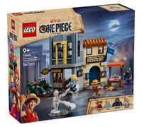 LEGO ONE PIECE Resa dei Conti con Capitano Smoker - Gioco Interattivo con 4 Minifigure tra cui Monkey D. Rufy e Sanji - Decorazione Camera da Letto - Regalo per Bambini e Bambine da 9 Anni - 75642