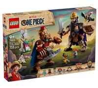 LEGO ONE PIECE Dori Contro Brogi - Giganti di Little Garden - Giocattolo Interattivo con 2 Action Figure e 5 Minifigure - Regalo per Bambini, Bambine e Fan da 9 Anni in su - 75644