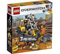 LEGO 75977 Overwatch Junkrat Roadhog Set Figura da Collezione Nuovo Sigillato