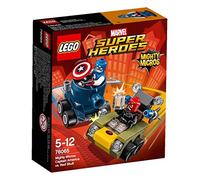 LEGO 76065 - Figurine Super Heroes Mighty Micros Capitan America Vs Teschio Rosso