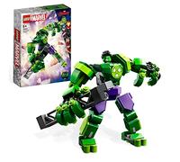 LEGO 76241 Marvel Armatura Mech Hulk, Set Action Figure Supereroe Avengers, Modellino da Costruire, Giochi per Bambini e Bambine dai 6 Anni, Idea Regalo
