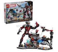 LEGO 76314 Super Heroes Marvel The Infinity Saga - Azione di battaglia Captain A
