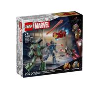 LEGO 76320 Iron Man e War Machine contro i droni di Hammer