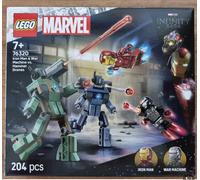 LEGO 76320 Marvel Iron Man War Machine vs Hammer Drone Avengers giocattolo nu...