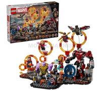 LEGO Marvel Avengers: Endgame la Battaglia Finale, Giocattolo con Figura di Thanos, Mech di Ant-Man e 9 Minifigure tra cui Capitan America, Iron Man e Doctor Strange - Regalo per Bambini 76323