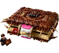 lego harry potter - il libro mostro dei mostri azzannante - lego 76449 con motore pull-back e bocca apribile 518pz anni 9+