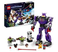 LEGO 76831 Lightyear Disney E Pixar Battaglia Di Zurg, Giochi Per Bambini Dai 7 Anni, Minifigure Di Buzz E Izzy, Robot Giocattolo Action Figure Mech, Multicolore
