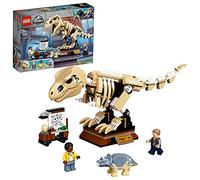 Jurassic World T. rex Dinosaur Fossil Exhibition 76940, Giochi di costruzione Set da costruzione, Ragazzo/Ragazza, 7 anno/i, Plastica, 198 pz, 345 g