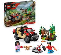 LEGO 76972 JURASSIC PARK WORLD FUGA DAL RAPTOR VELOCIRAPTOR SUL FURISTRADA DINOS