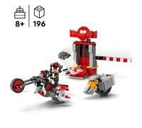 LEGO 76995 Sonic The Hedgehog Shadow Escape, Motocicletta giocattolo, Minifigure dei personaggi del videogioco Sonic