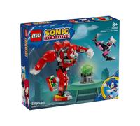 LEGO Sonic The Hedgehog Knuckles' Guardian Mech Set 76996 di giocattoli da costruzione, giocattolo sonico per bambini, ispirato ai videogiochi, action figure con maestro smeraldo