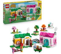 LEGO Animal Crossing Case Creative: le Quattro Stagioni - Giocattolo 2 in 1 con 2 Modelli di Case e le Minifigure di Toppetta, Fuxia e Zanna - Regalo per Gamer, Bambine e Bambini da 7 Anni - 77057