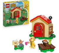 LEGO Animal Crossing La Casetta di Dora - Giocattolo con Minifigure, Pianoforte, Tavolo da Picnic, Accessori e Cibo - Regalo per Gamer, Bambine, Bambini e Fan da 6 Anni in su - 77058