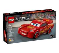 LEGO Speed Champions Saetta McQueen - Macchina da Corsa Giocattolo - Kit di Modellismo da Collezione - Idea Regalo Disney per Bambini e Bambine da 9 Anni in su Fan del Film Pixar Cars - 77255