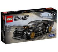 LEGO Speed Champions Ford Mustang ‘65 Hoonicorn V1 di Ken Block Macchina Giocattolo - Kit Modellismo con Minifigure da Collezione - Decorazione Cameretta - Regalo STEM per Bambini da 9 Anni - 77262