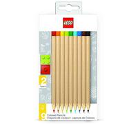 LEGO - 9 Matite Colorate con Toppers