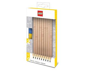 Lego 9 Pack Graphite Pencils