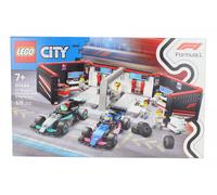 / LEGO - ACCESSORIES - LEGO CITY - F1 GARAGE MERCEDES GP W15 + ALPINE A524 6044