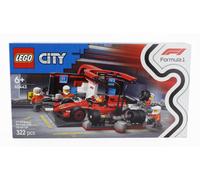 LEGO City Formula 1 Pitstop E Meccanici Con Monoposto Ferrari F1 60443 60443-Leg