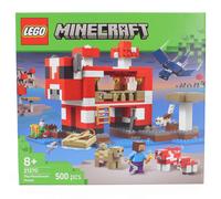 / LEGO - ACCESSORIES - LEGO MINECRAFT - THE MOOSHROOM HOUSE - 500 PEZZI - 21270