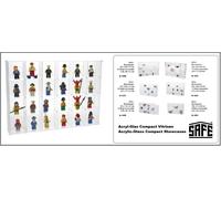 Lego Acrilico Sammelvitrinen 24 scomparti 56x56x42 MM Safe 5259 Compatto