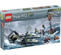 Lego Agents 8633 - Mission 4: Salvataggio con Il Motoscafo