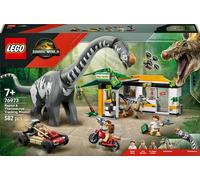 LEGO Jurassic World - 76973 - Raptor e Titanosauro in fuga