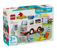 Lego Ambulance And Driver10447 Construction Game Multicolor