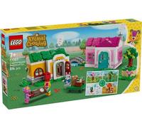 LEGO Animal Crossing Case Creative: le Quattro Stagioni - Giocattolo 2 in 1 con 2 Modelli di Case e le Minifigure di Toppetta, Fuxia e Zanna - Regalo per Gamer, Bambine e Bambini da 7 Anni - 77057