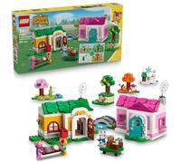 LEGO Animal Crossing Case Creative: le Quattro Stagioni - Giocattolo 2 in 1 con 2 Modelli di Case e le Minifigure di Toppetta, Fuxia e Zanna - Regalo per Gamer, Bambine e Bambini da 7 Anni - 77057