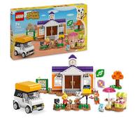 LEGO Animal Crossing Concerto in Piazza con K.K., Casa Giocattolo, Caffè e Veicolo da Costruire Ispirati al Videogioco, Giochi Creativi per Bambine e Bambini da 7 Anni, Idea Regalo di Compleanno 77052