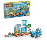 LEGO Animal Crossing Fly con Dodo Airlines Airport, giocattolo per bambini e minifigure pilota ispirato alla serie di videogiochi, regalo per ragazze e ragazzi dai 7 anni in su, 77051