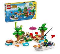 LEGO Animal Crossing Kapp'n's Island Boat Tour, videogioco giocattolo costruibile per bambini, include 2 minifigure della serie Marshal e Kapp'n, giocattolo Animal Crossing per bambini e ragazze di 6
