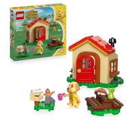 LEGO Animal Crossing La Casetta di Dora - Giocattolo con Minifigure, Pianoforte, Tavolo da Picnic, Accessori e Cibo - Regalo per Gamer, Bambine, Bambini e Fan da 6 Anni in su - 77058