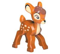 LEGO Animale Disney Cervo Arancione Scuro Bambi Minifigure Da 43230