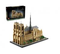 Lego Architecture 21061 Notre-Dame De Paris, Kit Modellismo Per Adulti Di Monumento Da Collezione, Regalo Per Mamma O Papà