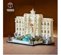 LEGO Architecture 21062 Fontana di Trevi Set di costruzione di Roma per adulti